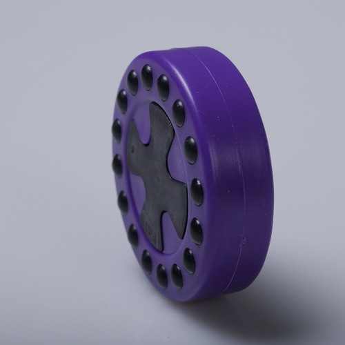 Шайба для стрит-хоккея Type2 Lux MAD GUY пластик фиолетовый