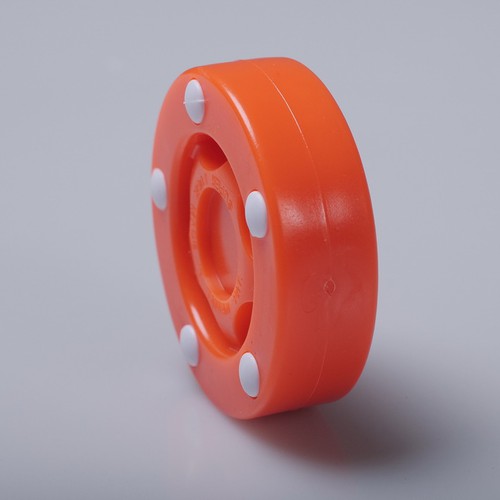 Шайба для стрит-хоккея Type3 Lux MAD GUY пластик оранжевый