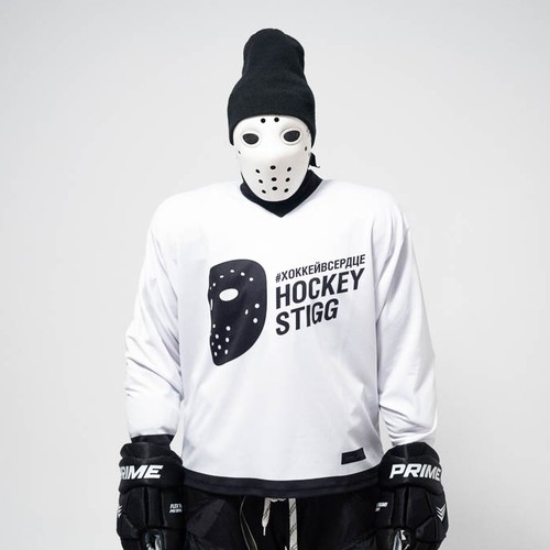 ХОККЕЙ Майка хоккейная тренировочная HockeyStigg (бел) YTH 28